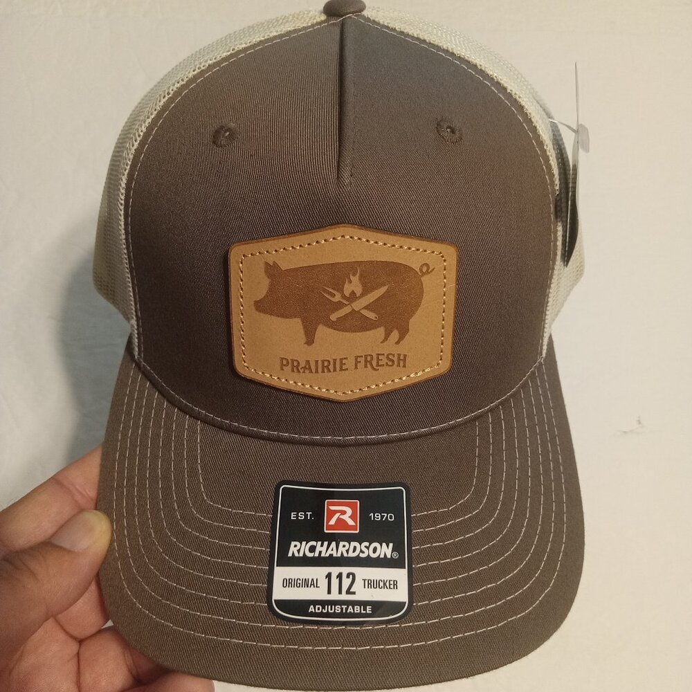 Prairie Fresh  Richardson 112 Trucker MESH Snapback Hat. NEW